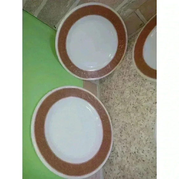 Vintage Pyrex Tableware By Corning Set Of 8 Salad Plates - Picture 2 of 6